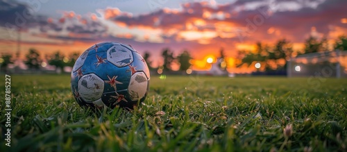 View from the ground of a s...