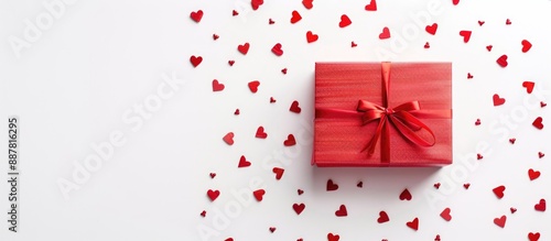 Top view of a Valentine s D...
