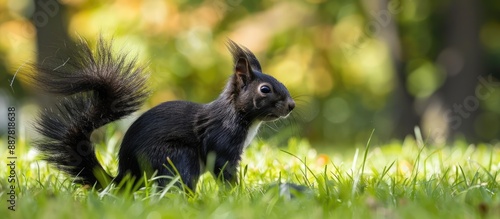 A black squirrel known as S...