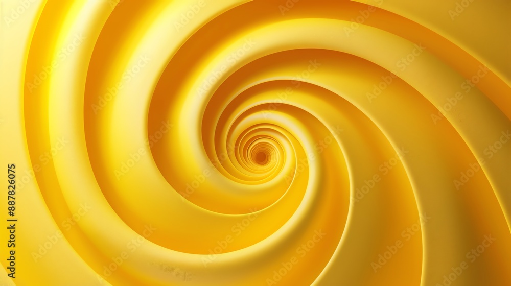 yellow 3D swirl background yellow 3D swirl background