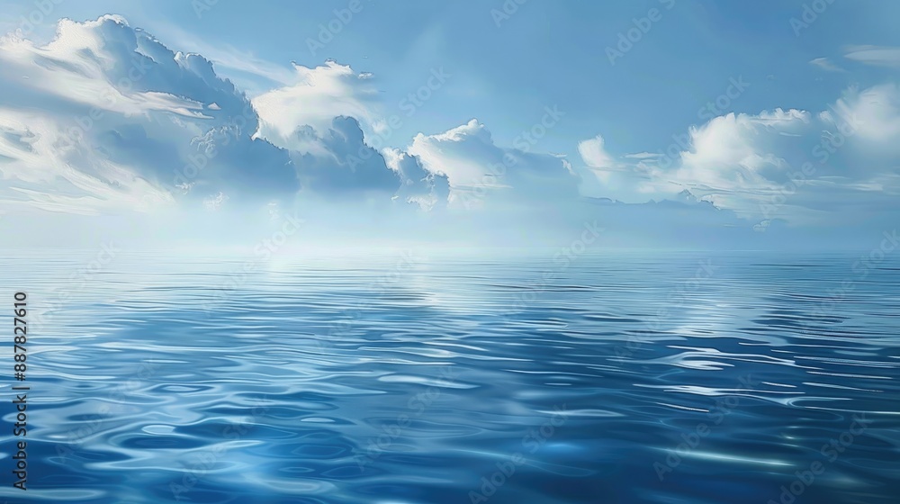 Obraz premium Calm Ocean Scene
