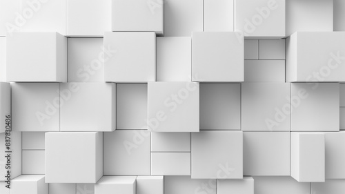 Abstract background or wallpaper with Dim Gray color 3D cube patterns. abstract background, 3D cube patterns, dim gray color, abstract wallpaper, geometric design, cube pattern, 3D background,