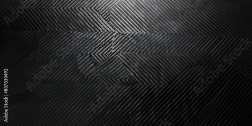 Wallpaper Mural Abstract Black and White Geometric Pattern Torontodigital.ca