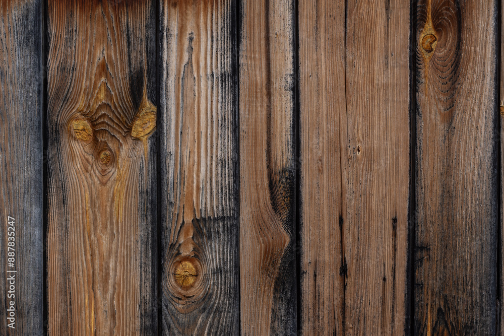 Background from untreated wooden planks. Wood texture for your photos. Horizontal rustic background Background from untreated wooden planks. Wood texture for your photos. Horizontal rustic background