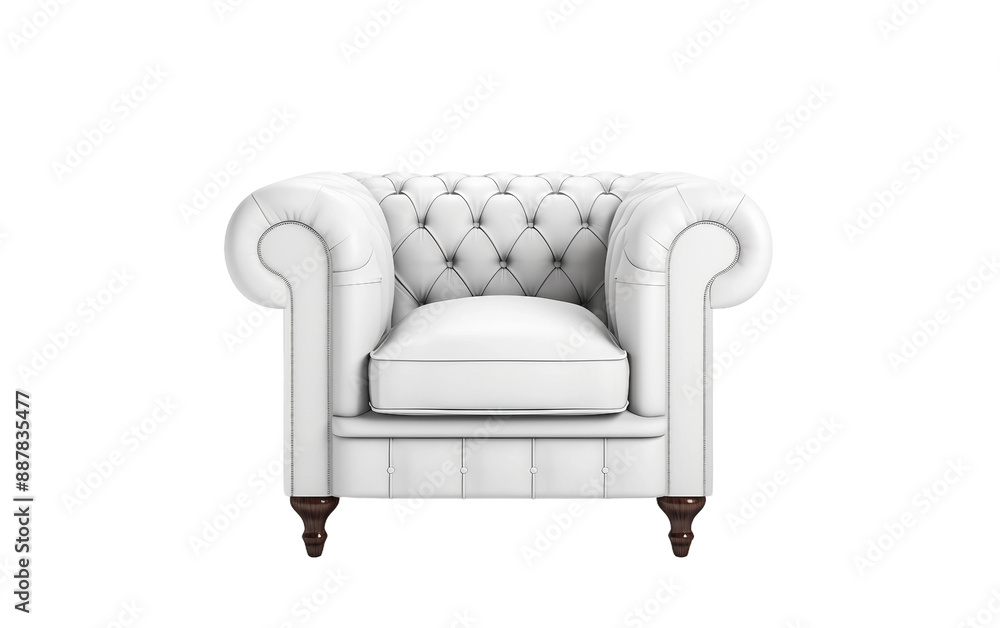 armchair isolated on white armchair isolated on white