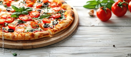 Pizza time with a light woo...