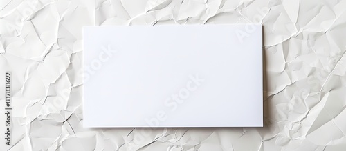 Blank white sheet providing...