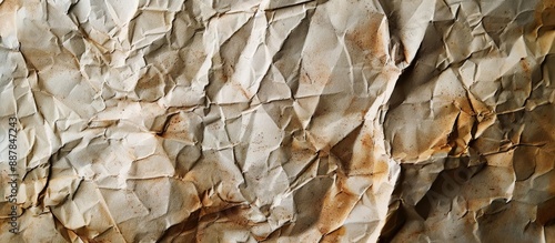 Texture background of crump...