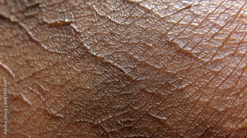 Close-up Macro Photograph of Human Skin Texture Close-up Macro Photograph of Human Skin Texture
