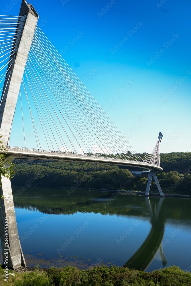 Fototapeta premium Le viaduc de Terenez.