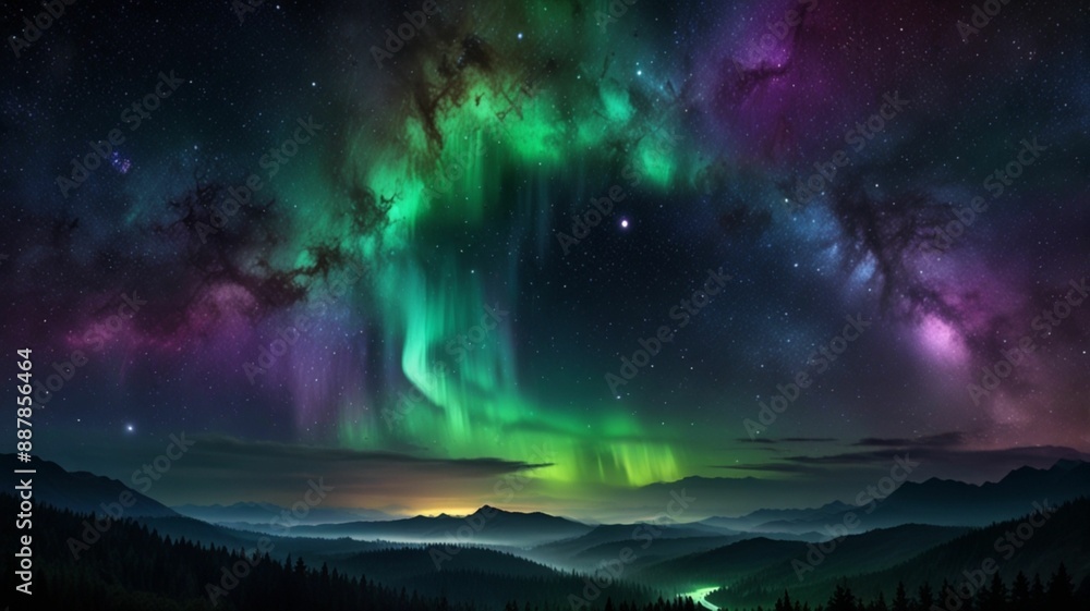 Dreamscape Galaxies: Abstract Cosmic Wonders in the Infinite Expanse of Space Dreamscape Galaxies: Abstract Cosmic Wonders in the Infinite Expanse of Space