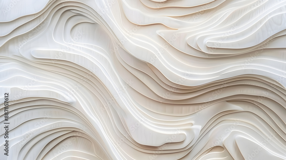Obraz premium Elegant abstract background of white plywood texture