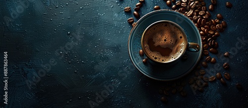 Dark vintage background wit...