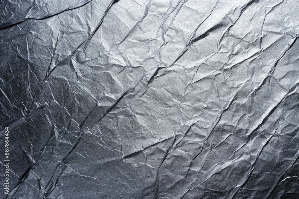 Glossy Paper. Abstract Grey Paper Texture Background with Shiny Metallic Silver Foil Effects Glossy Paper. Abstract Grey Paper Texture Background with Shiny Metallic Silver Foil Effects