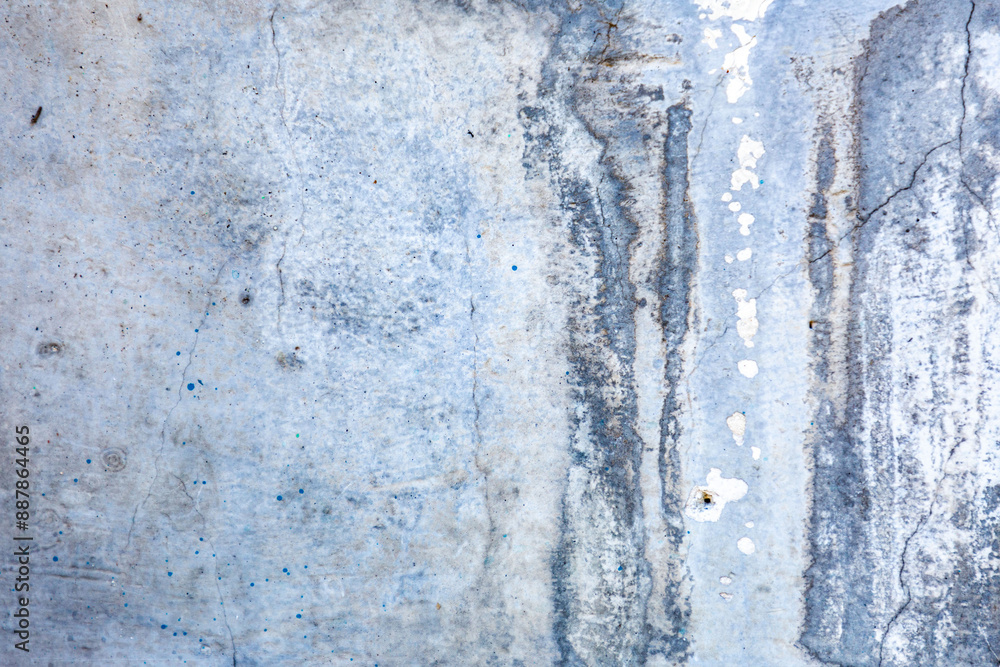 Old concrete wall fragment