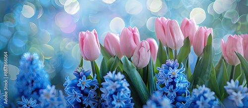 Floral arrangement featurin...