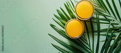 Pineapple juice with palm l...