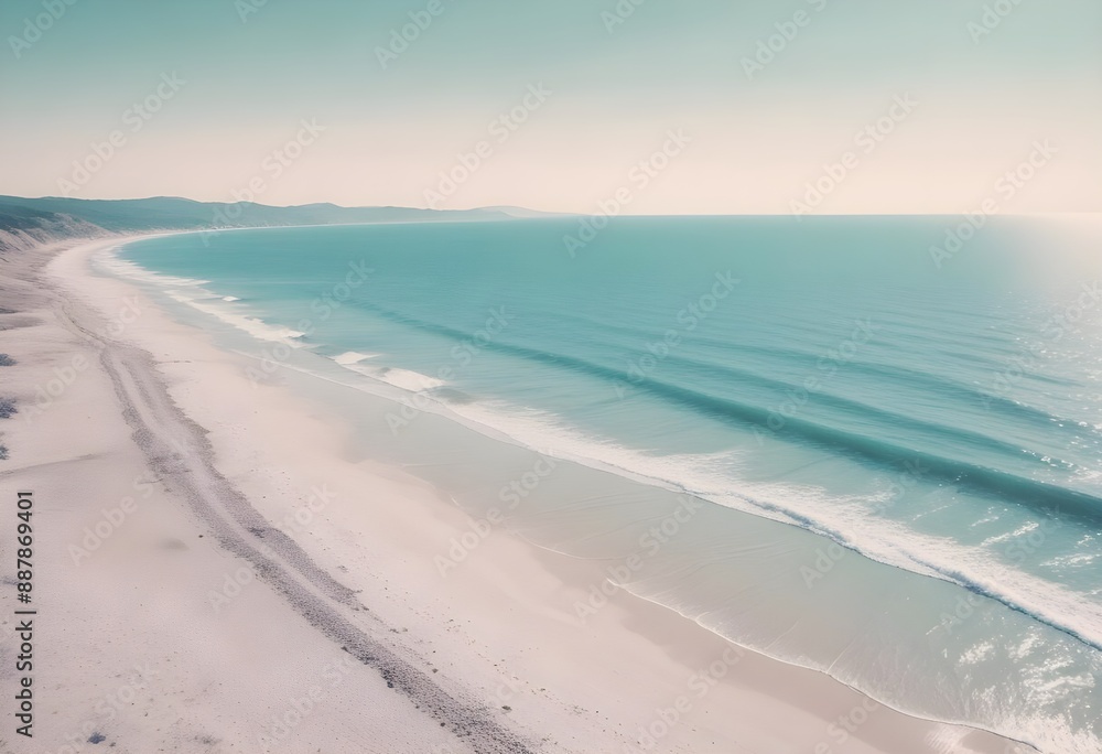 Obraz premium Beautiful sea beach photo