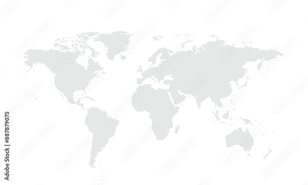 World map Grayscale,isolated on white background for website layouts,background,education, precise,customizable,Travel worldwide,map silhouette backdrop,earth geography, political,reports. World map Grayscale,isolated on white background for website layouts,background,education, precise,customizable,Travel worldwide,map silhouette backdrop,earth geography, political,reports.