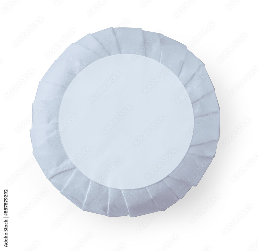 Obraz na plátně Pleated rounded hotel soap