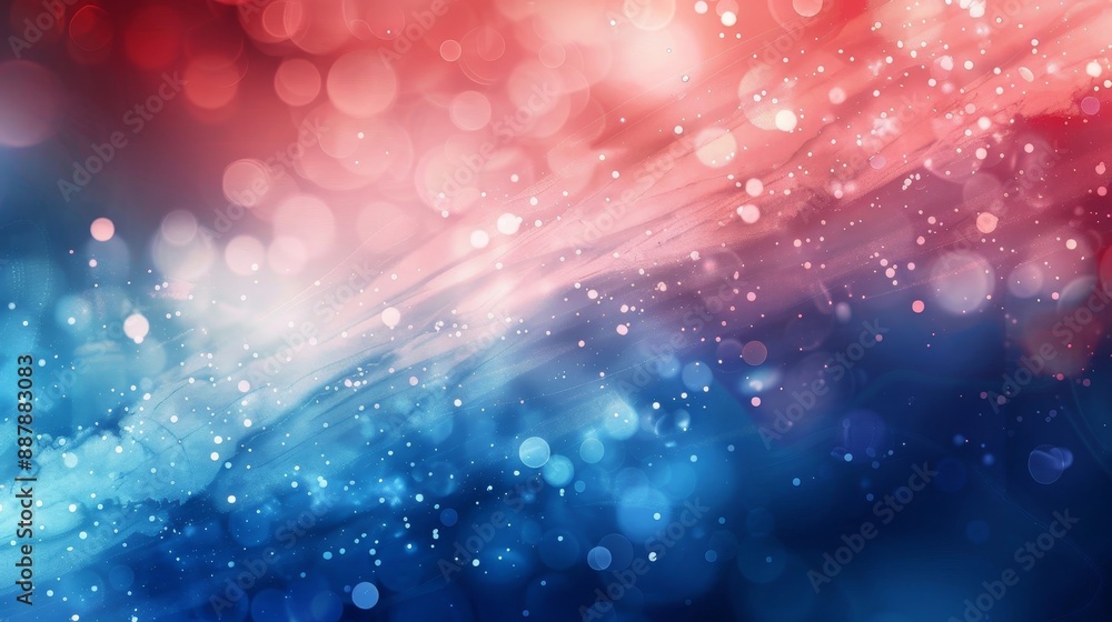 Blurred red white and blue brushstrokes with light sparkles elegant Memorial Day wallpaper Blurred red white and blue brushstrokes with light sparkles elegant Memorial Day wallpaper