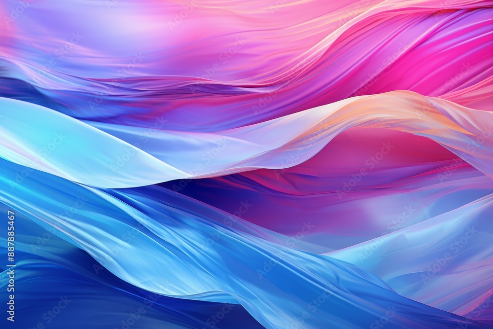 Silk Material Structure Background - Generative AI Silk Material Structure Background - Generative AI