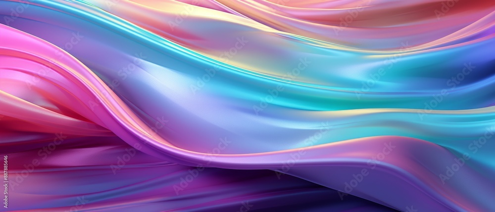 Silk Material Structure Background - Generative AI Silk Material Structure Background - Generative AI