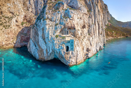Obraz na płótnie Sardinia Island, Italy. Aerial view w salonie