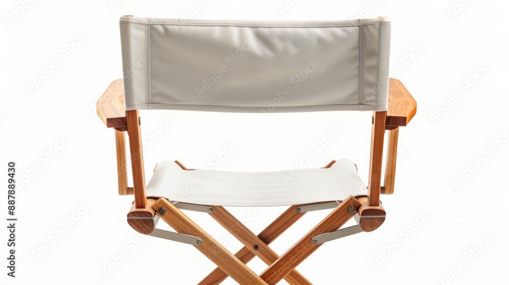 Director's Chair Isolated on White Background Director's Chair Isolated on White Background