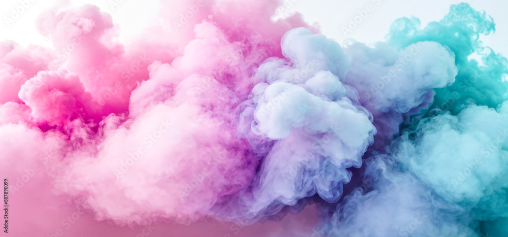 Colorful Smoke Clouds in Pink, Blue, Purple Shades, Dreamy Multicolored Fog Effect, Smooth Gradient Blend, Backdrop for Fantasy Themes, Lightness and Airy Atmosphere Colorful Smoke Clouds in Pink, Blue, Purple Shades, Dreamy Multicolored Fog Effect, Smooth Gradient Blend, Backdrop for Fantasy Themes, Lightness and Airy Atmosphere