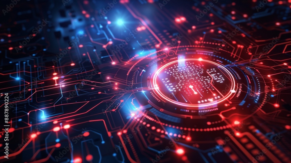 Cybersecurity: futuristic Cybersecurity: futuristic