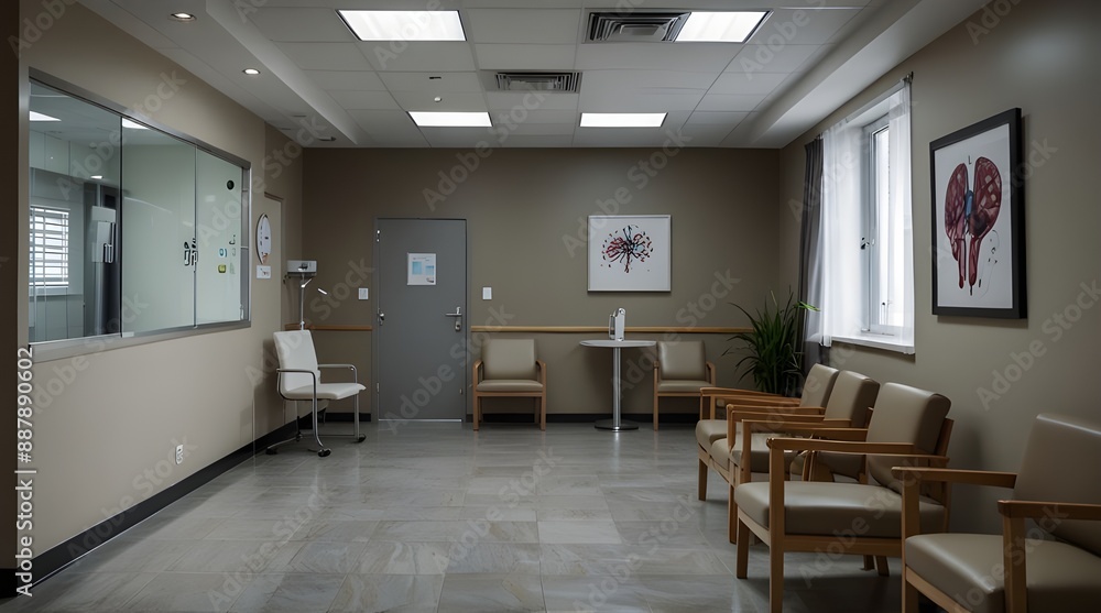 waiting area for patients with doctor appointments .generative.ai waiting area for patients with doctor appointments .generative.ai
