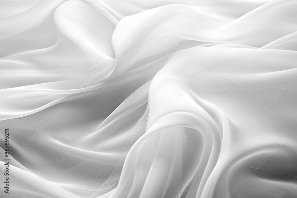 Organza Material Structure Background - Generative AI Organza Material Structure Background - Generative AI