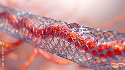 Medical Stent Close-Up: stent photo