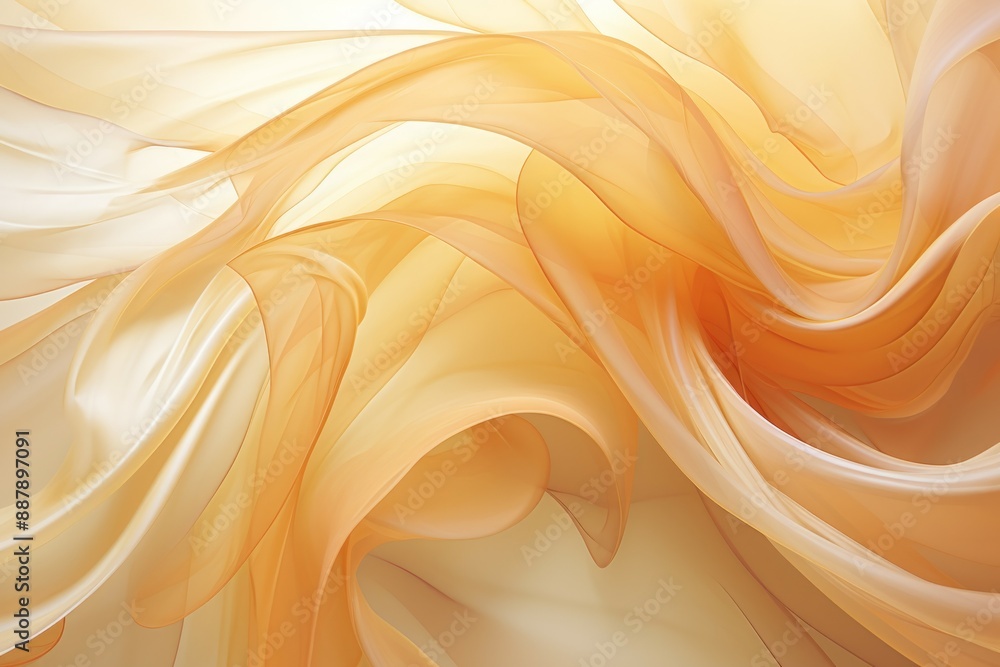 Organza Material Structure Background - Generative AI