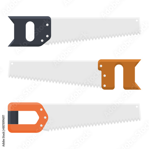 Sharp Saw Illustration