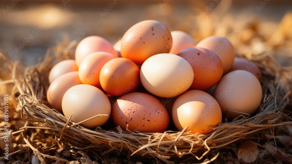nest with eggs HD 8K wallpaper Stock Photographic Image nest with eggs HD 8K wallpaper Stock Photographic Image