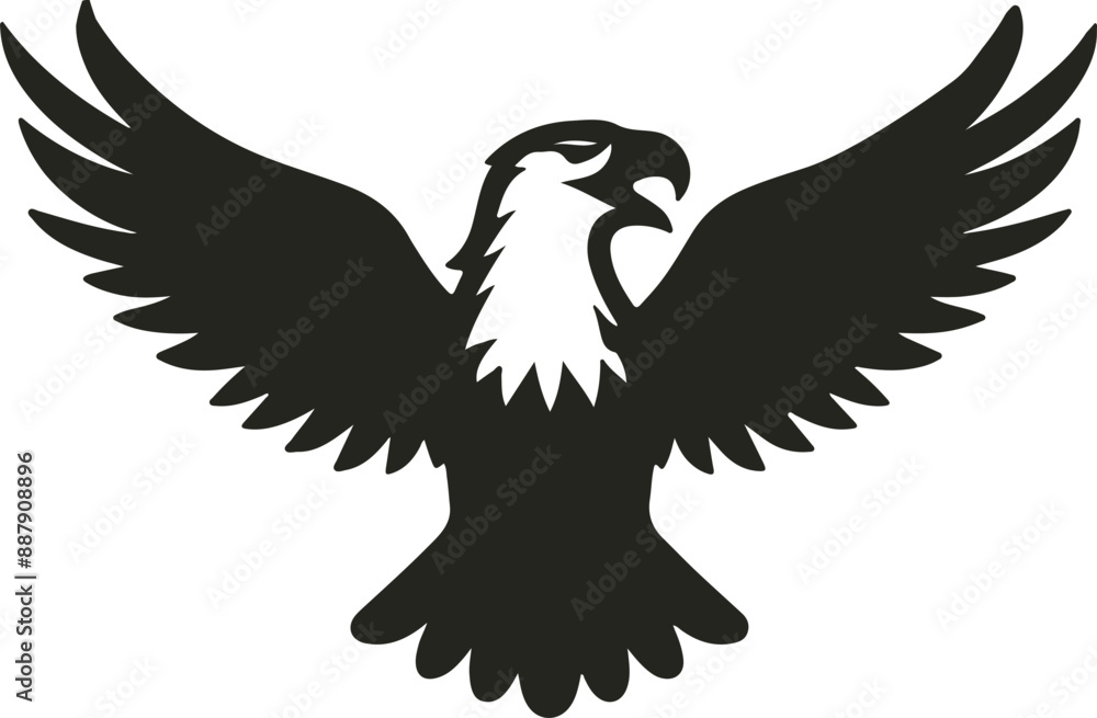 An iconic symbol of freedom and strength, the eagle vector design captures majestic grace with powerful wings spread, embodying resilience and courage. An iconic symbol of freedom and strength, the eagle vector design captures majestic grace with powerful wings spread, embodying resilience and courage.