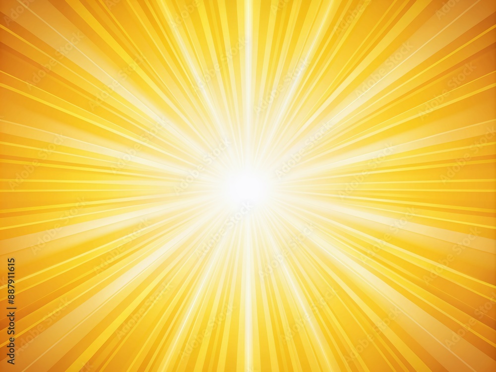 Vibrant yellow light rays radiate and diffuse across a pristine white surface, creating a warm and inviting ambiance with a subtle gradient effect. Vibrant yellow light rays radiate and diffuse across a pristine white surface, creating a warm and inviting ambiance with a subtle gradient effect.