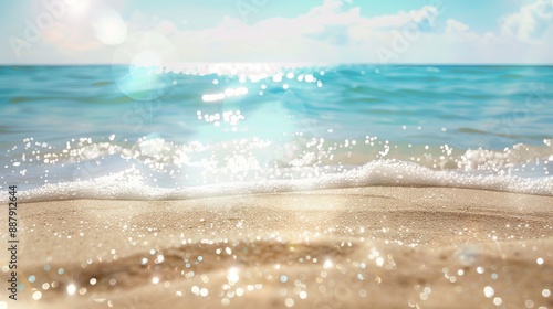 Vacation concept seascape