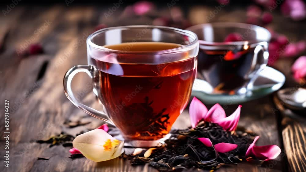 Sip and savor the moment with a warm cup of tea Sip and savor the moment with a warm cup of tea