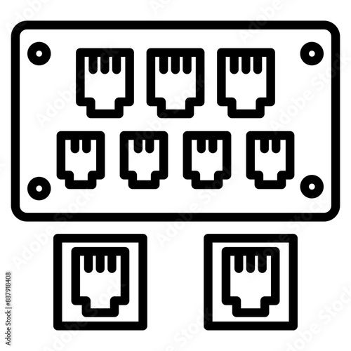 Patch Panel Icon