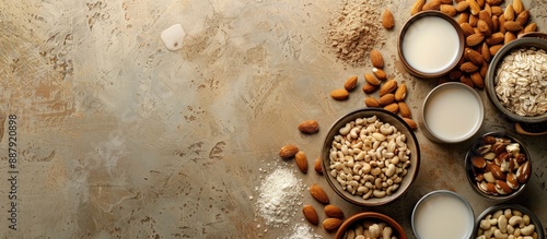 Assorted vegan almond and c...