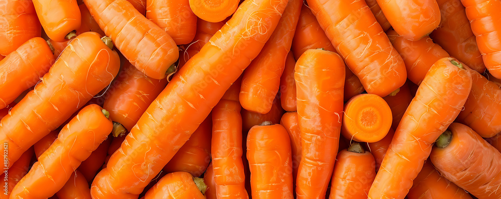 Close up orange Fresh vegetable juicy carrots background Close up orange Fresh vegetable juicy carrots background