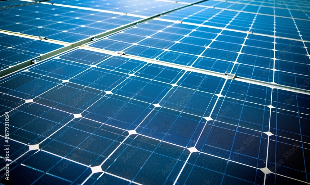 a close up of solar panels a close up of solar panels