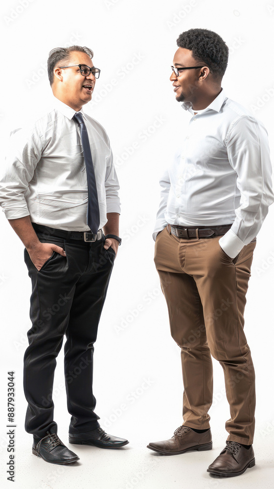 manger and employee talking manger and employee talking