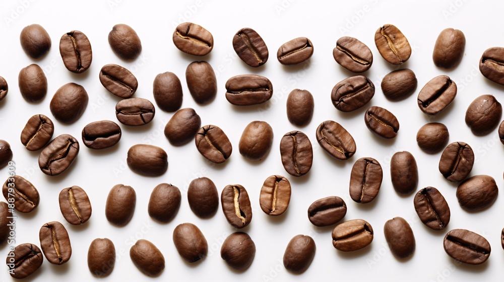 a group of coffee beans a group of coffee beans