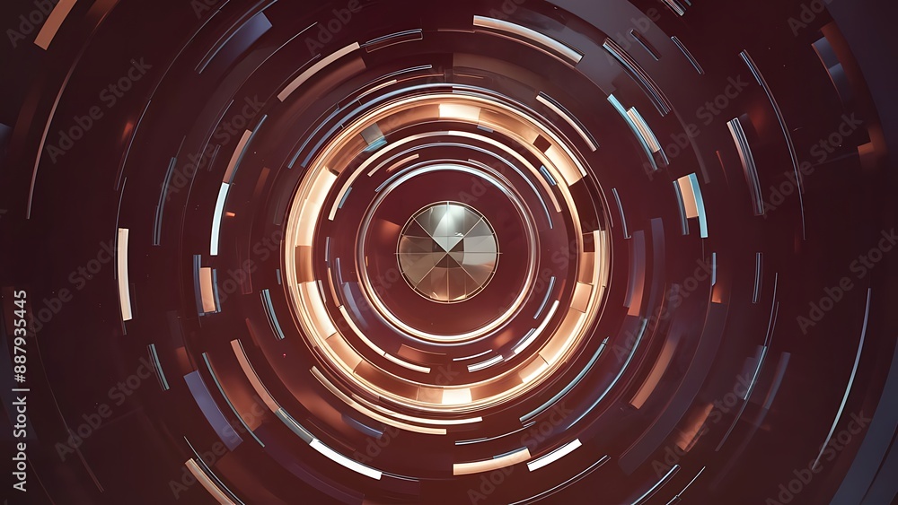 Fototapeta premium Abstract 3d render, background design, modern illustration wallpaper