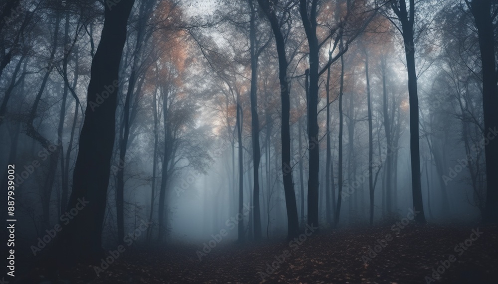 fog in the woods fog in the woods
