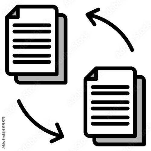 Data Replication Icon